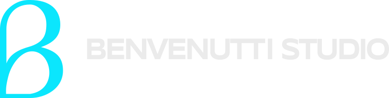 Logo Benvenutti Studio - Visualização Arquitetônica e Design